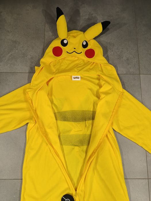 Strój Pikachu Pokemon kombinezon kigurumi dla dorosłego roz. M L męski