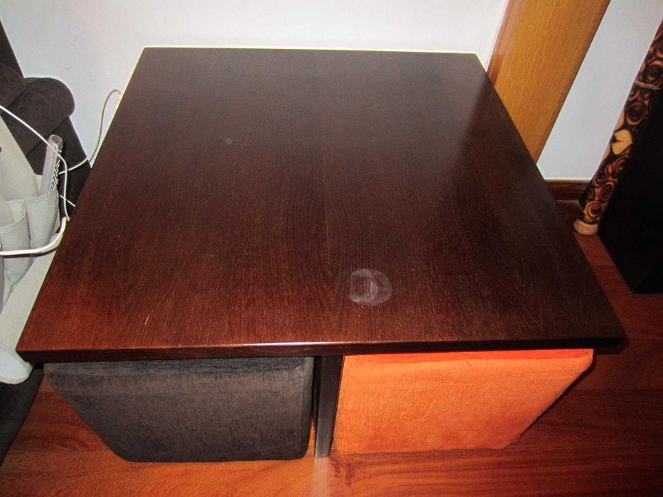 Mesa de apoio em madeira