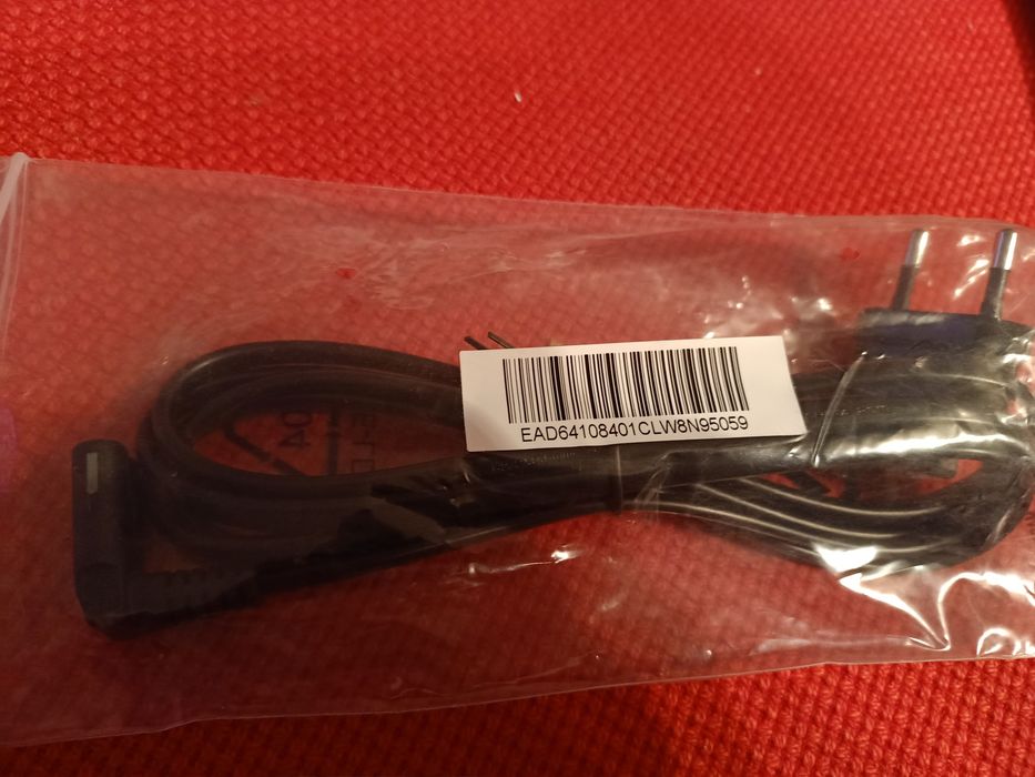 Cabo alimentação TV 2 pin