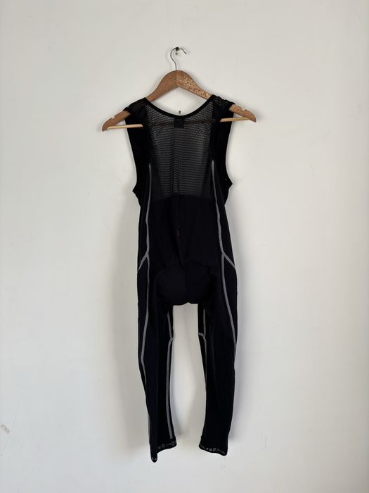 Вело бриджі Spiuk Carbon 3/4 Bib Tights Fleece розмір С-М