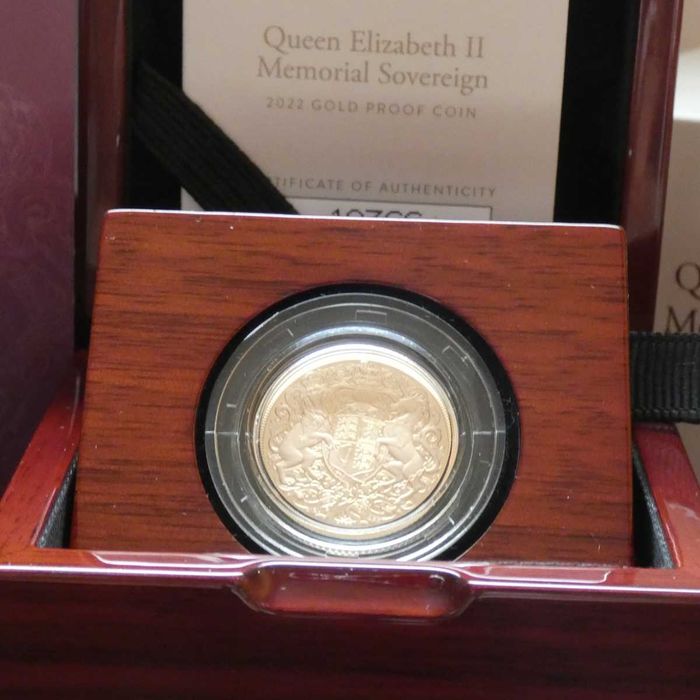 2022 Libra Ouro Proof Memorial c/ Caixa e Certificado