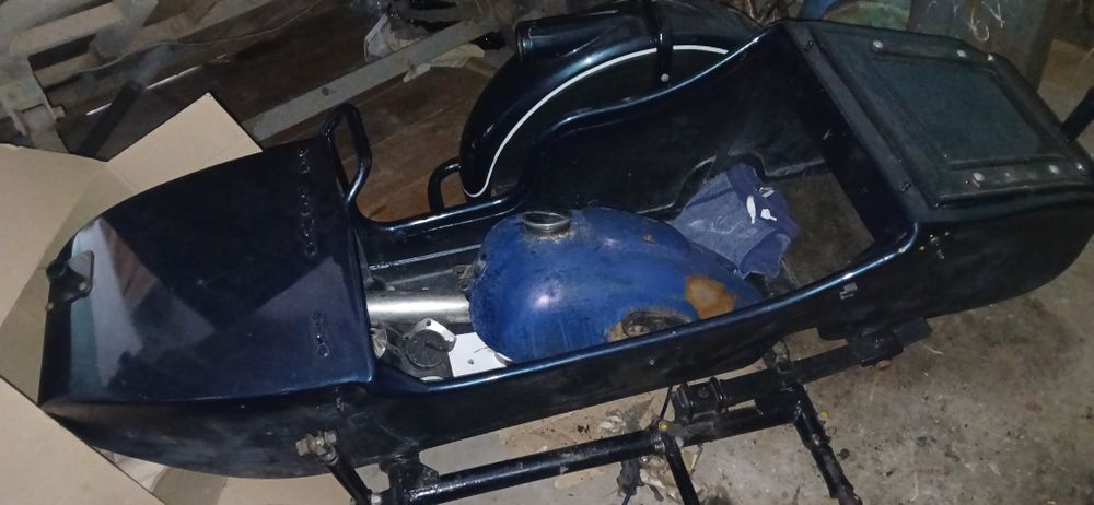 Боковой приицеп к мотоциклу м72 , 1944г/в