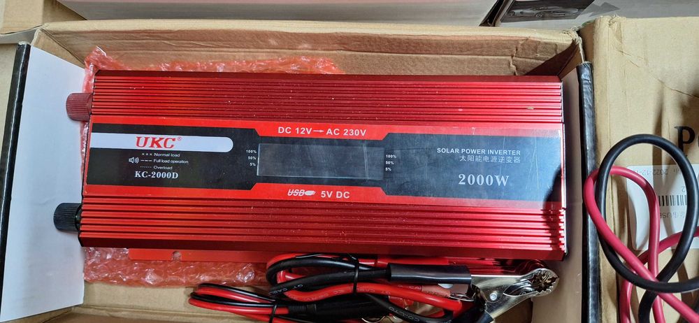 Топ Инверторы 12В-24В-220В-1000W-3000W (чистый синус)