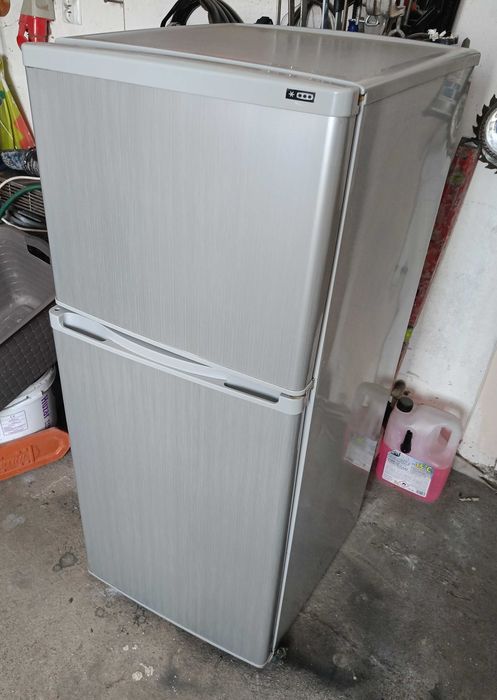 Lodówka srebrna  * INOX * 100% sprawna