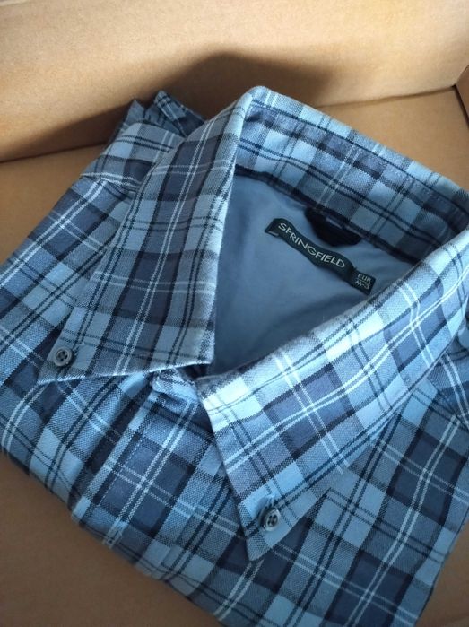 Springfield em Xadrez Azul (Original)