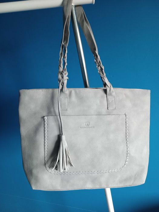 Torebka shopper  szara