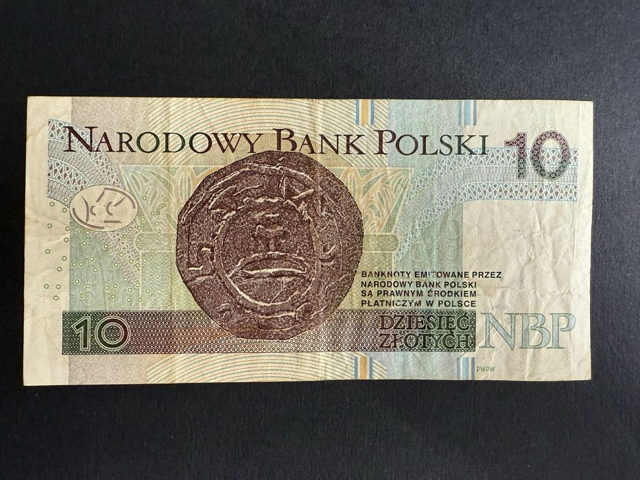 Банкнота 10 польських злотих