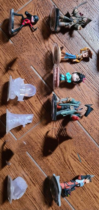 Figuras Disney Infinty + Cartas + Discos + Cristais