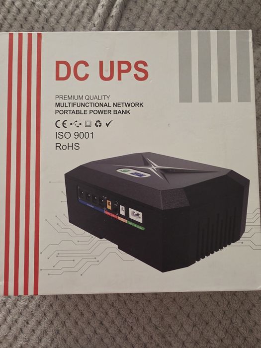 Джерело безперебійного живлення (ДБЖ,UPS)DCP60W для роутера,термінала,камери (60Вт,20800mah)