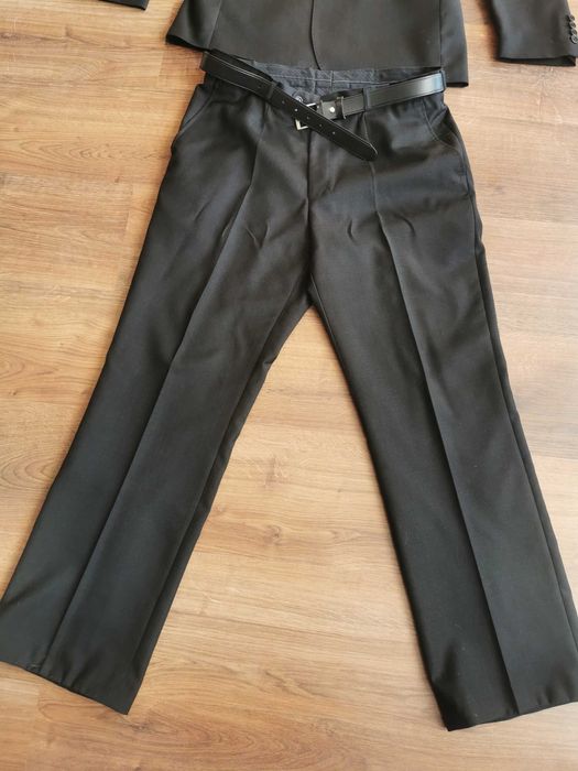 Garnitur czarny Enzo collection + pasek