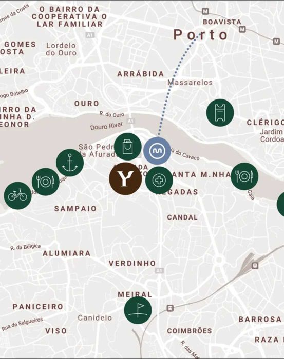 Lindo Apartamento Novo ao Metro Gaia Porto Shopping Garagem Varanda Oportunidade