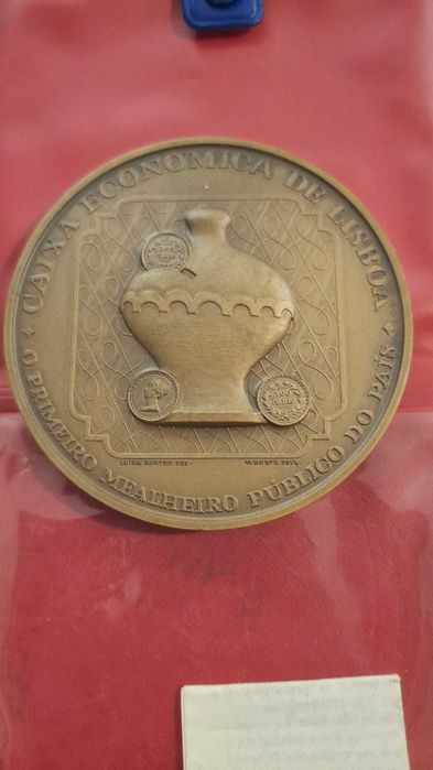 Medalha Comemorativa Bronze Montepio Geral (1840–1965) – M. Norte