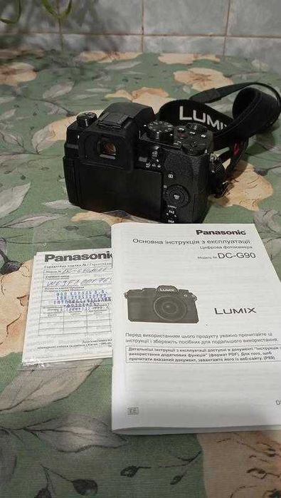 Цифрова фотокамера Panasonic DMC-G90 Body, відео 4k фото 5к