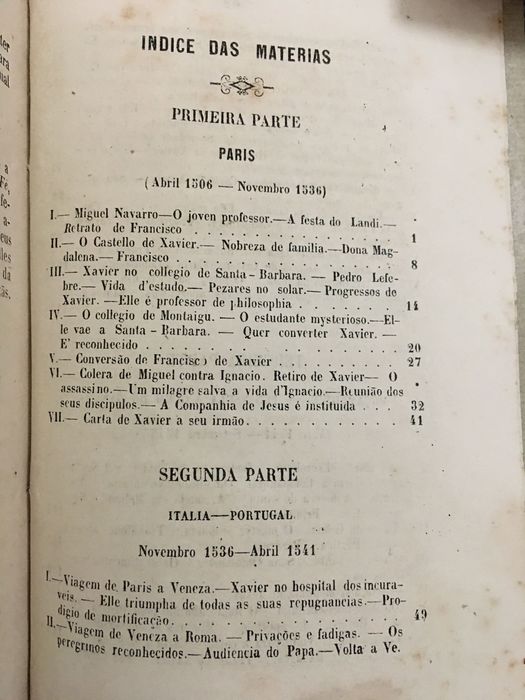 Jesuítas / S. Francisco Xavier/ Portugal em Roma