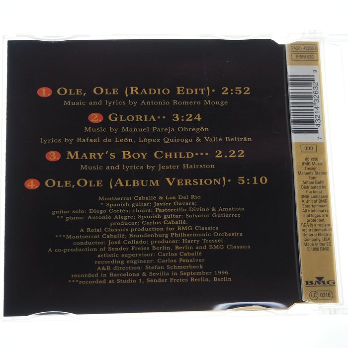 Montserrat Caballé & Los Del Rio – Ole, Ole