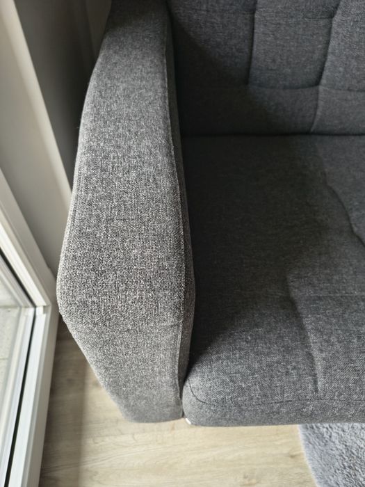 Kanapa sofa Ikea landskrona 2-osobowa ciemnoszara