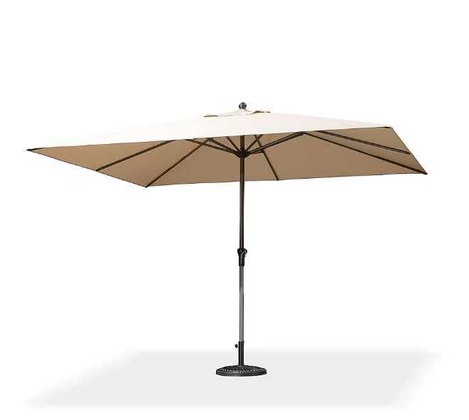 Nowy parasol ogrodowy / ochrona UV/ korbka / parasolka 200x305 !K675!