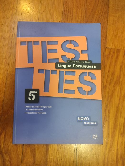 Testes Língua Portuguesa 5.° ano