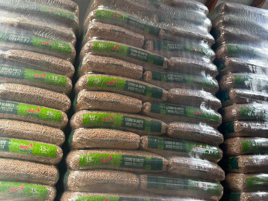 Pellet drzewny BIO WOOD 15kg  EN PLUS A1