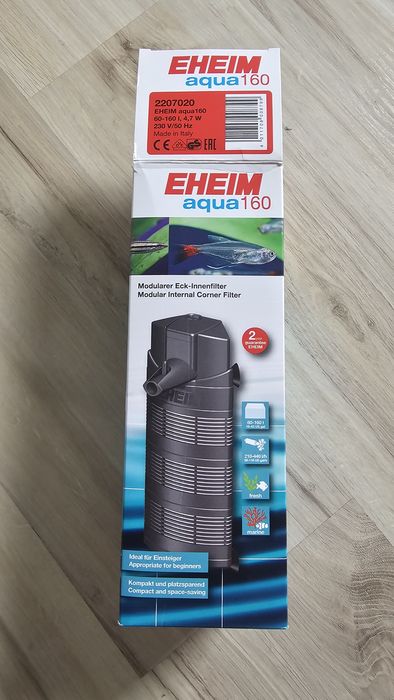 Filtr EHEIM  2207020 Aqua 160 modułowy filtr narożny, gwarancja