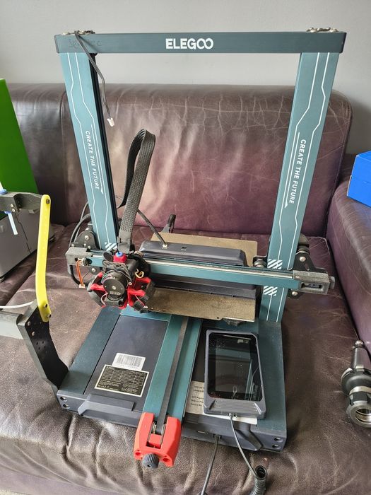 Drukarka 3d elegoo neptune 4 pro z modyfikacjami.