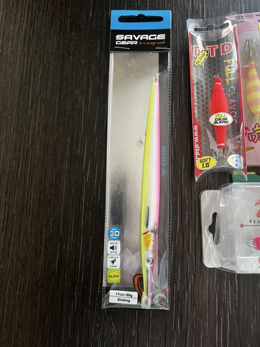 Zestaw przynęt morskich - 9 przynęt