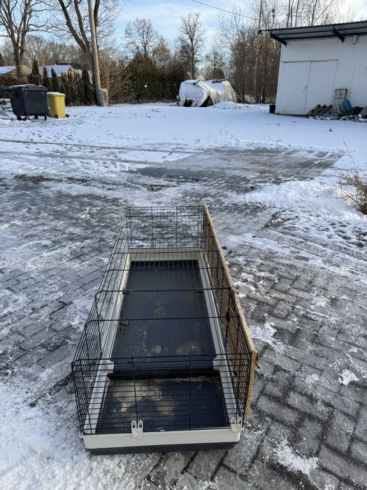 Duża klatka po króliku