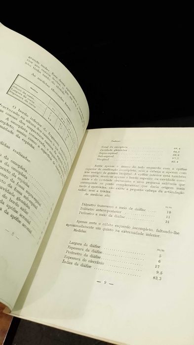 Restos humanos pré-históricos do Monte de Pedrogal-Leopoldina F. Paulo