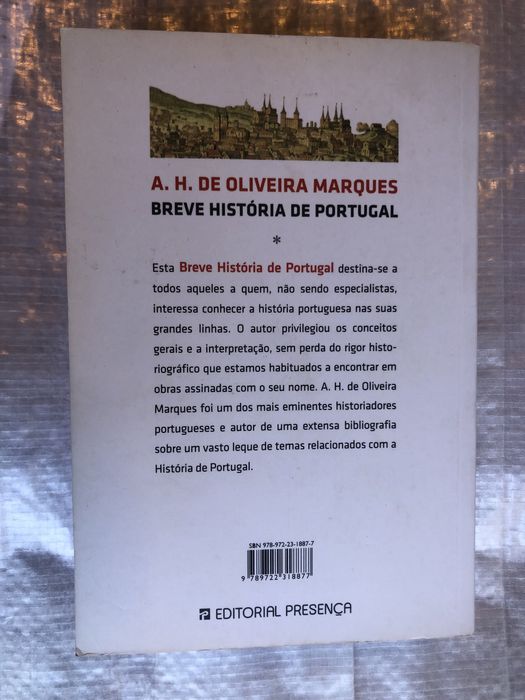 Livro A Breve historia de Portugal