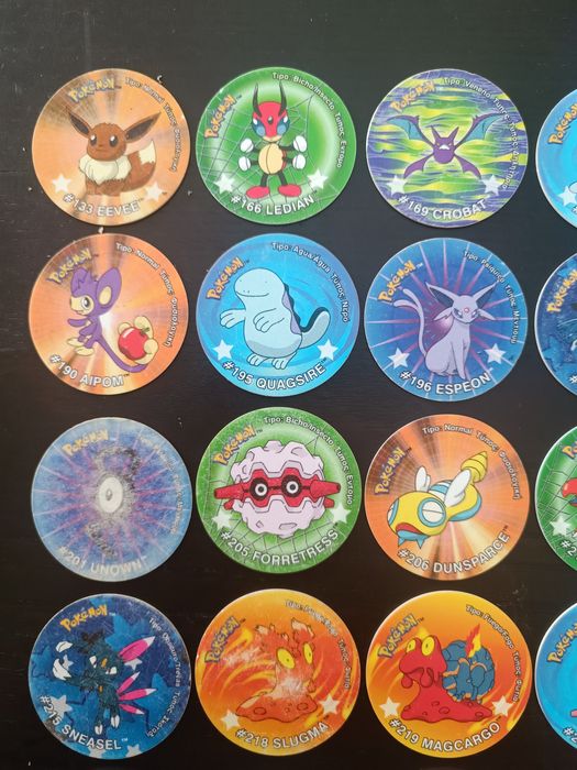 Tazos Pokémon sticker completa 35/35