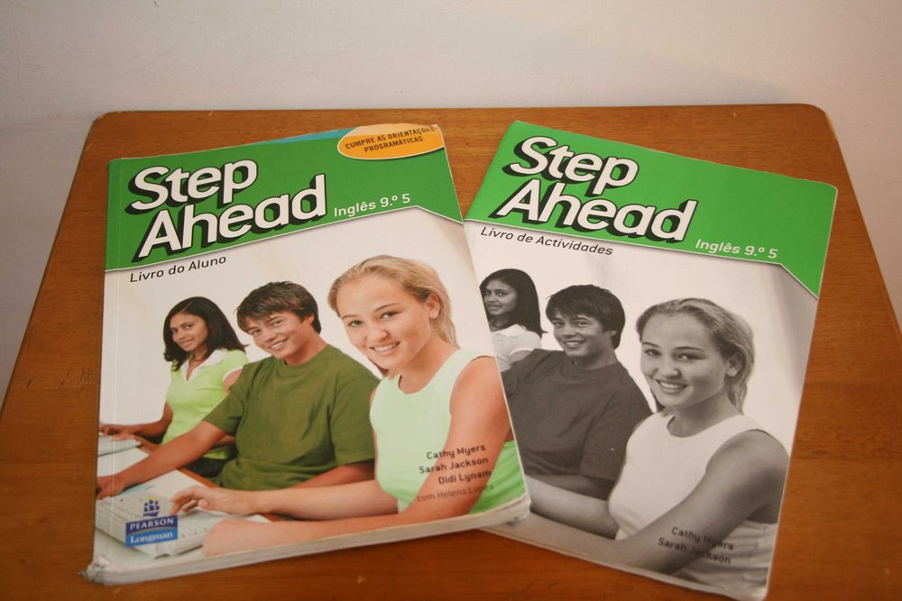 Manual + Livro de atividades "Step Ahead" - Inglês 9º ano64551955107714120