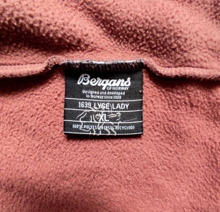 Kurtka polarowa BERGANS Lyse r. XL