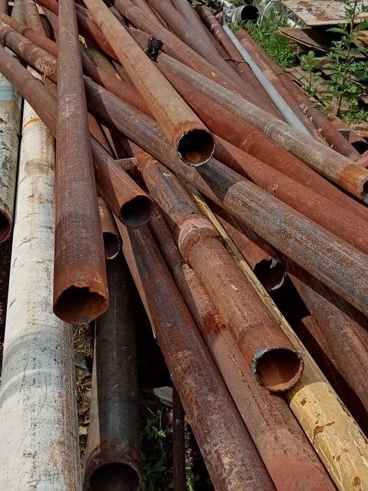 Труба стальная 76 мм. б у