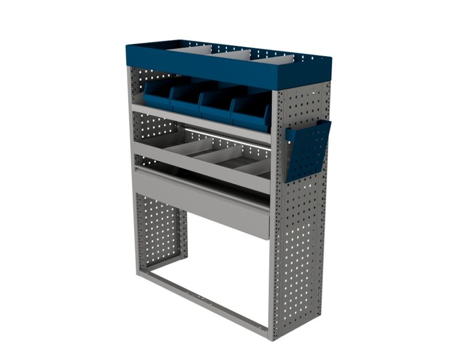 Peugeot Boxer L1H1- zabudowa warsztatowa strona prawa STD