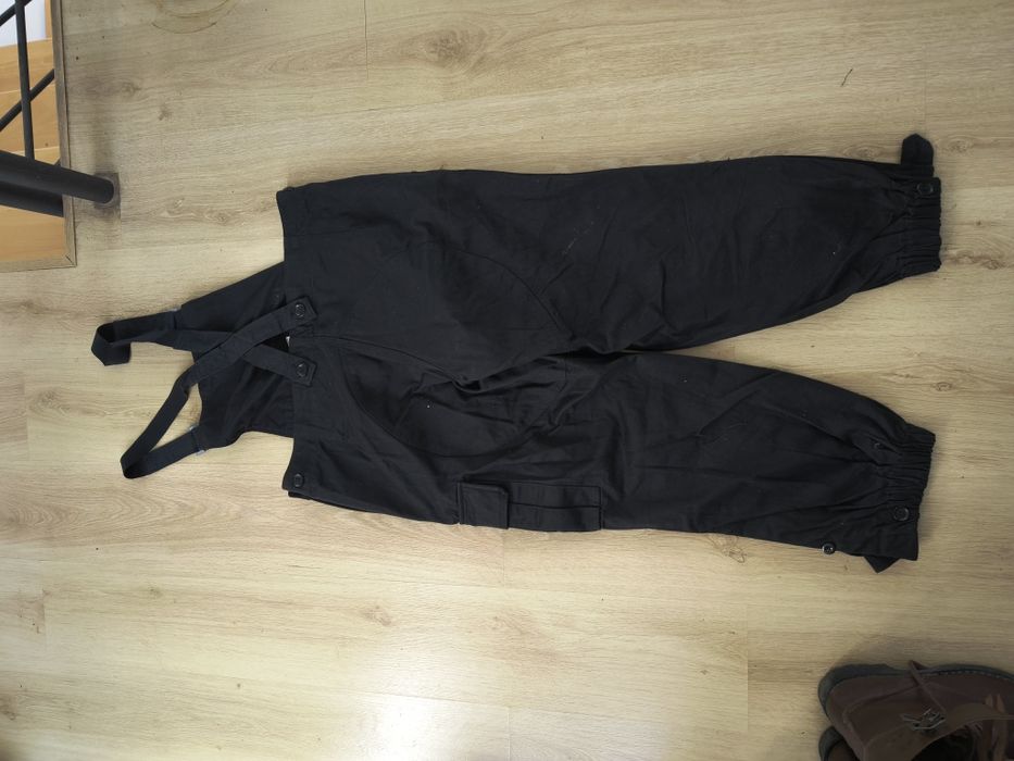 Ubranie LWP Wojskowy Kombinezon czołgisty czarny PRL MON  wzór5681