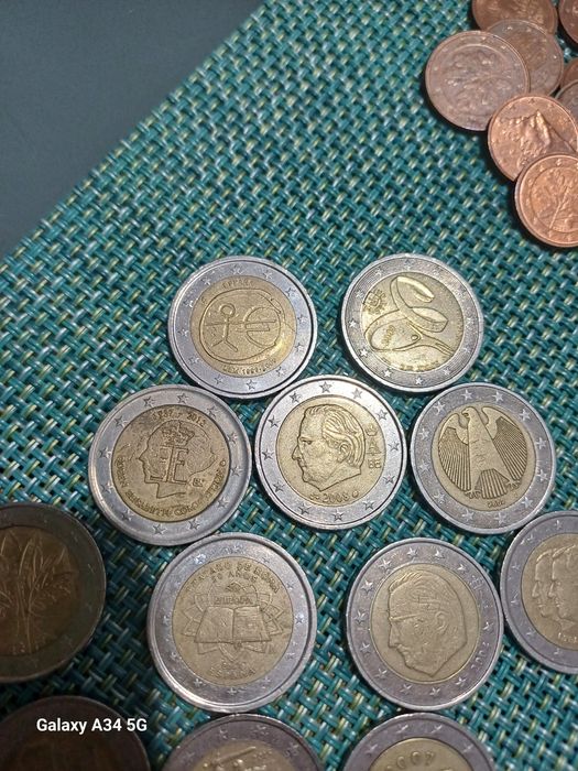 Vendo moedas de 2€