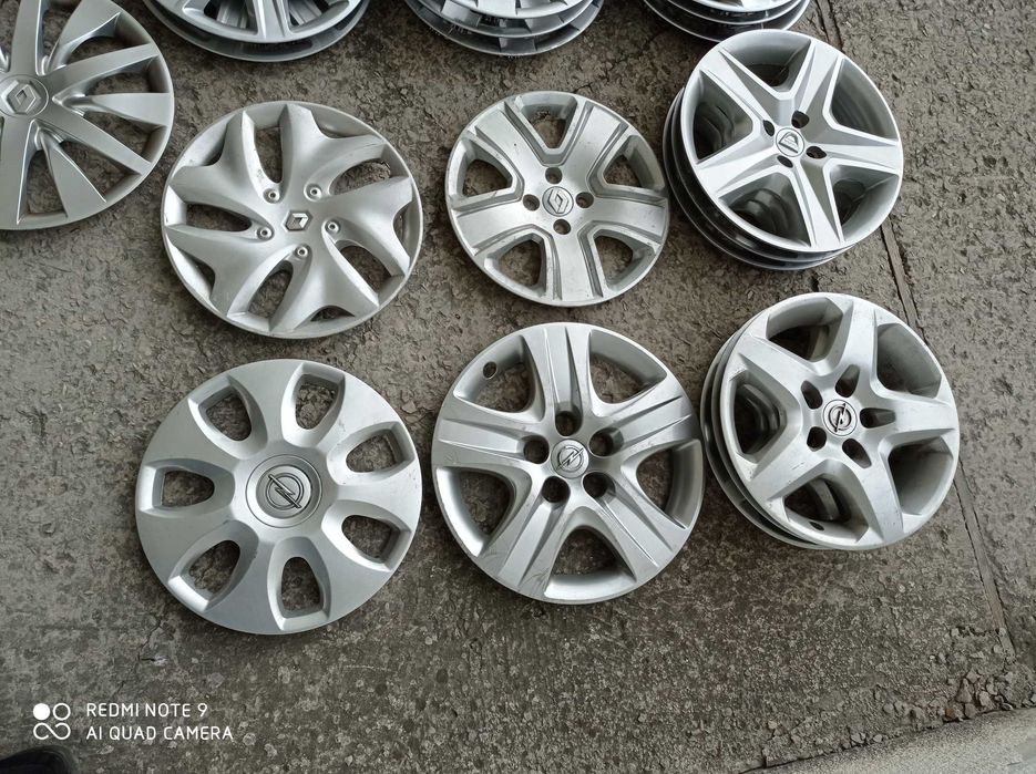 Колпаки Renault Opel Ford Focus Fiesta Mondeo структурні ориг.