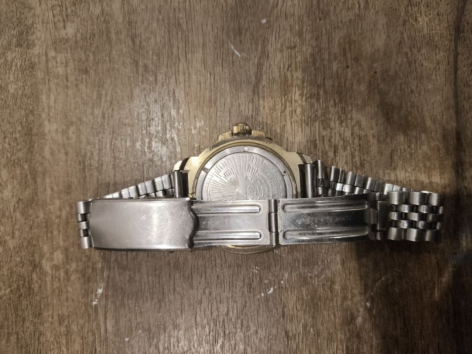 часы восток с браслетом, водонепроницаемые