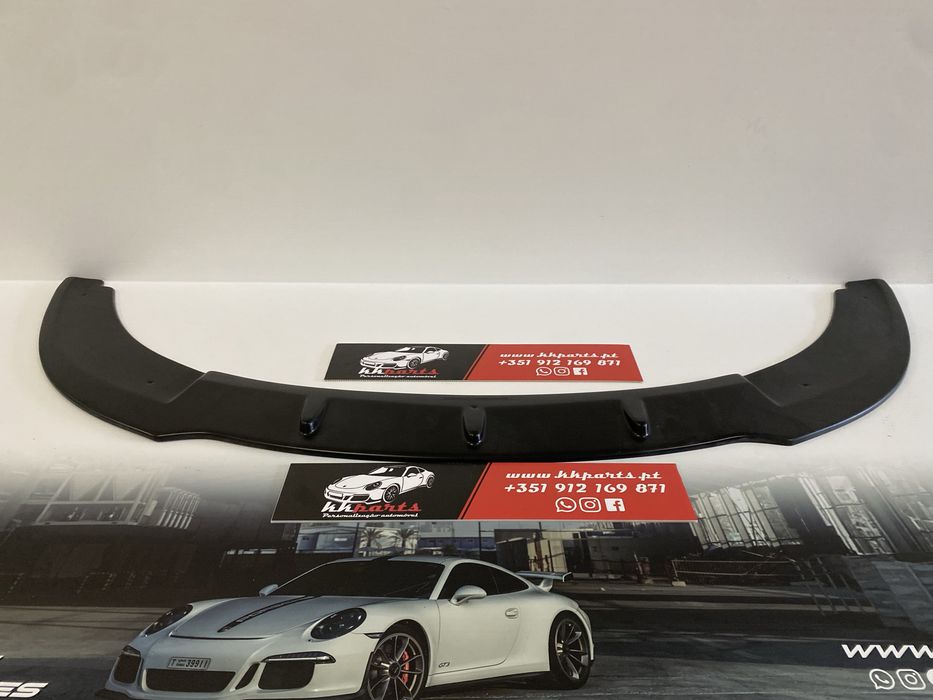 LIP SPOILER FRONTAL PALA ABA LÂMINA FRENTE AVENTAL LÁBIO SEAT LEON 1P FR CUPRA R PERFORMANCE