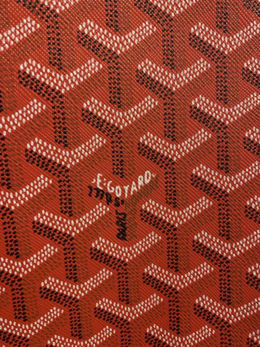 Goyard mala vermelha