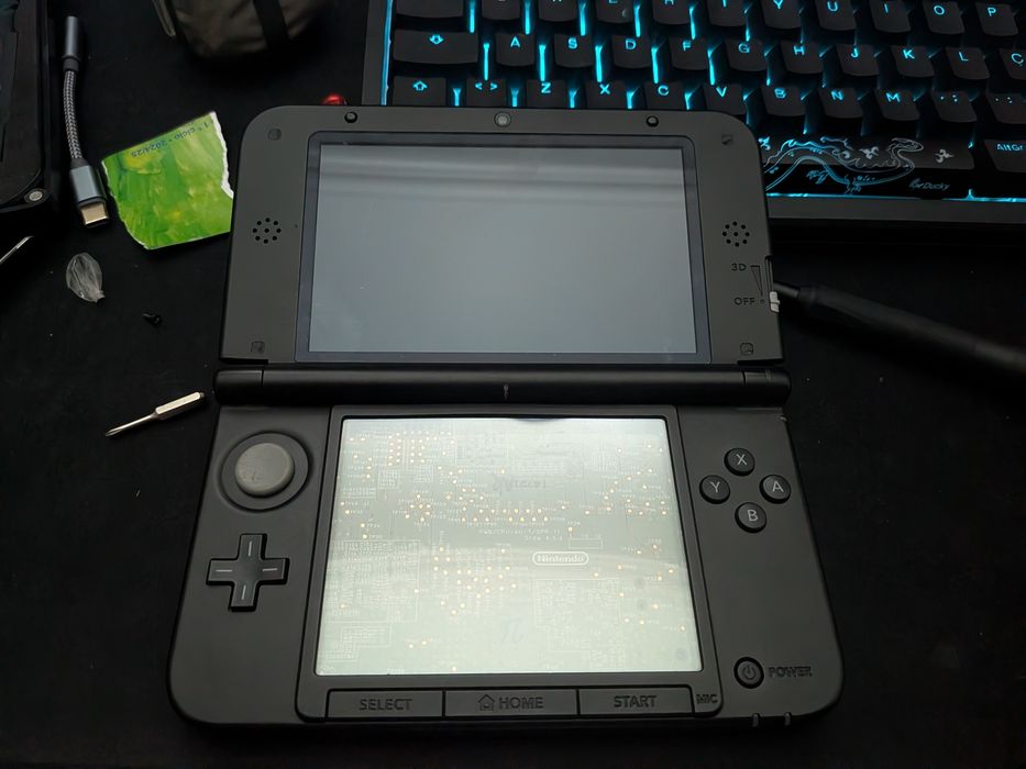 Old Nintendo 3DS XL Edição Limitada Super Smash Bros. Com The Legend of Zelda: Ocarina of Time 3D