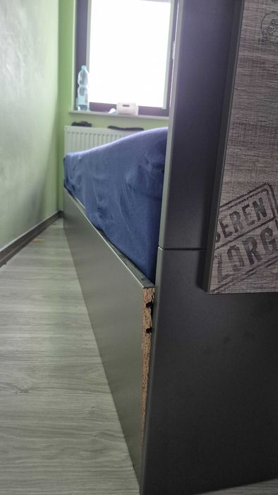 Łóżko z materacem 90x200