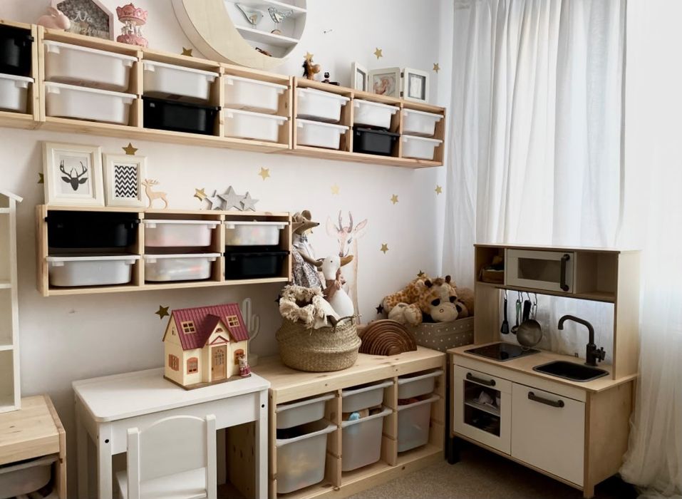 Regały drewniane Ikea trofast 4szt.REZERWACJA