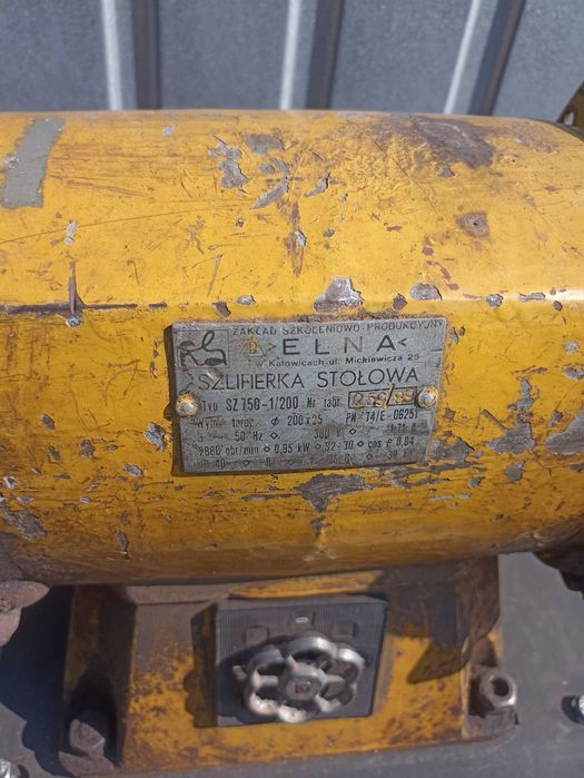 Szlifierka stołowa Elna wielka