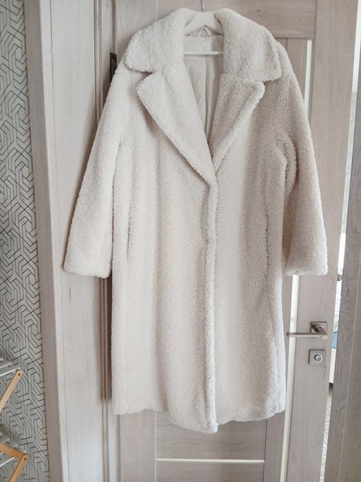 Шубка тедді H&M оверсайз