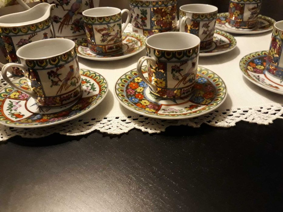 Serviço de café antigo feito na China