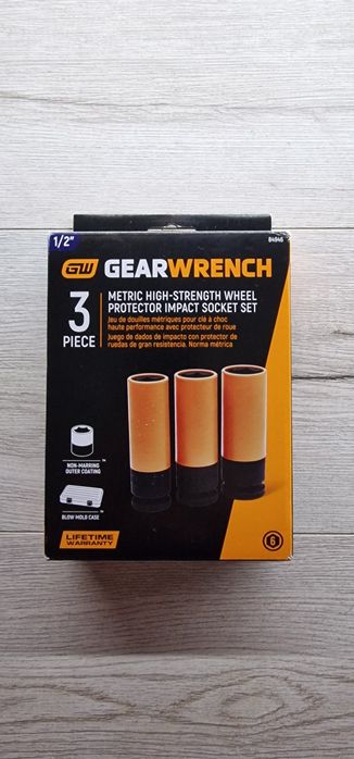 Nowy Komplet kluczy nasadowych udarowych gearwrench