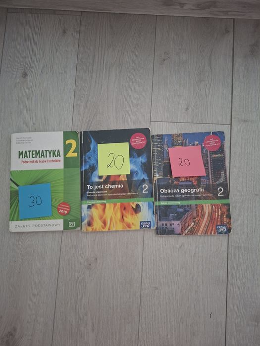 Książki do liceum i technikum klasa 1,2