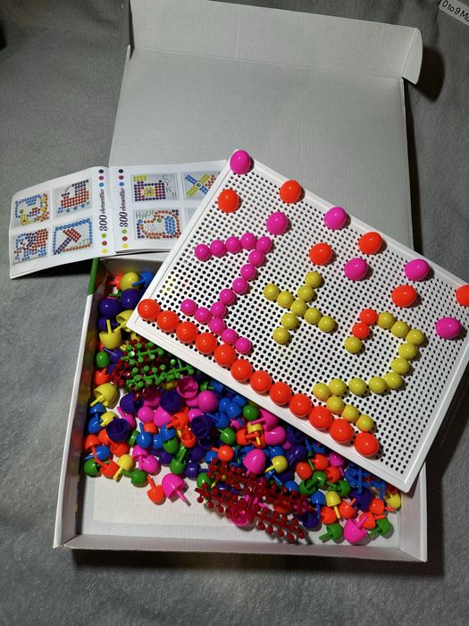 Іграшки для дрібної моторики рук конструктор пазли мозаїка