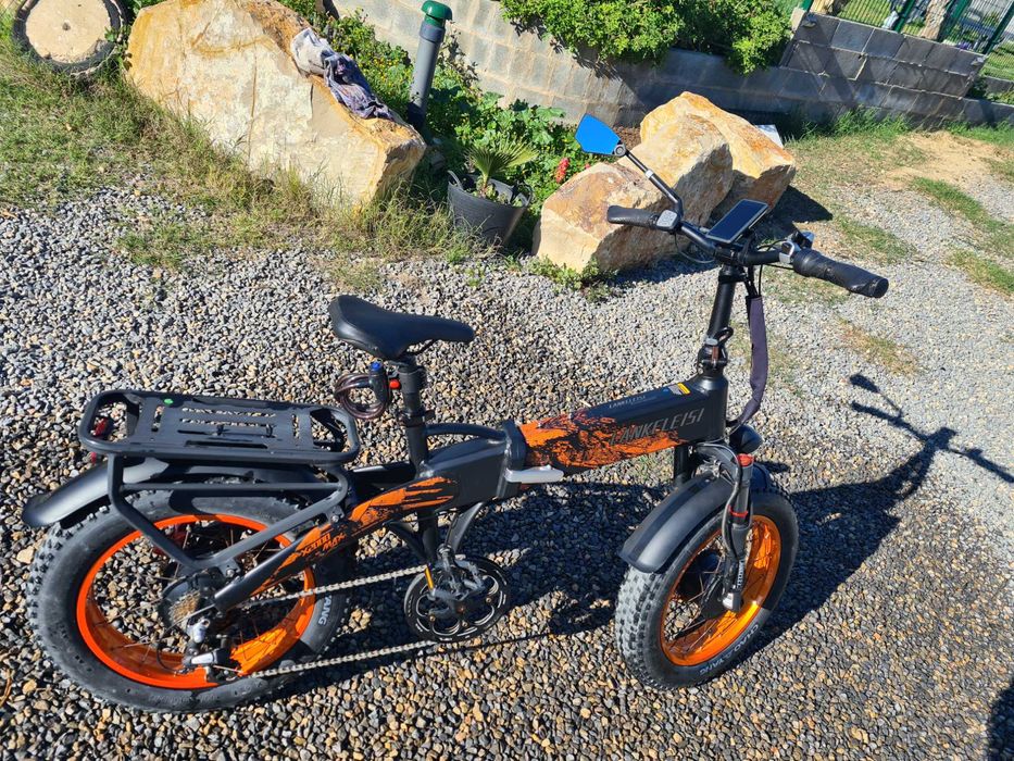 Bicicleta elétrica LANKELEISI  ainda tem garantia